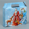 Подарочная упаковка: С Новым годом (Дед Мороз, олени)